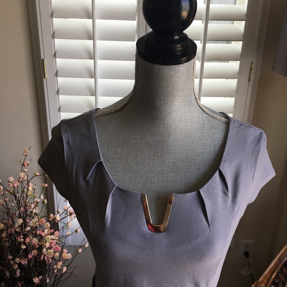 💐NWT Knee Length Sheath Stretchy Dress - Picture 3 of 3
